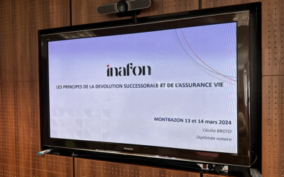 Formation ATER, groupe Reaxis : Les grands principes de la dévolution successorale et de l’assurance vie